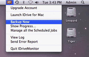 IDrive for Mac