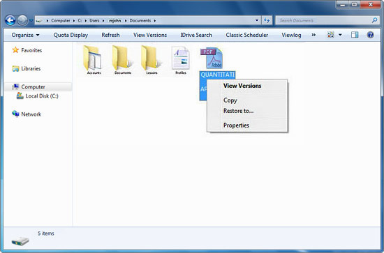remote backup drive