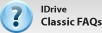 IDrive classic faqs