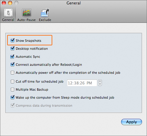 IDrive for Mac