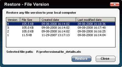 remote backup drive