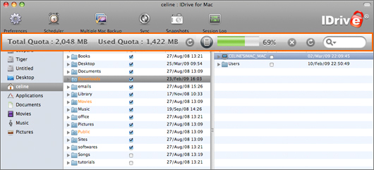 IDrive for Mac