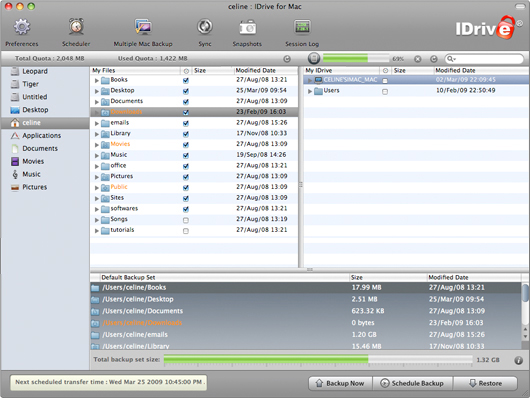 IDrive for Mac