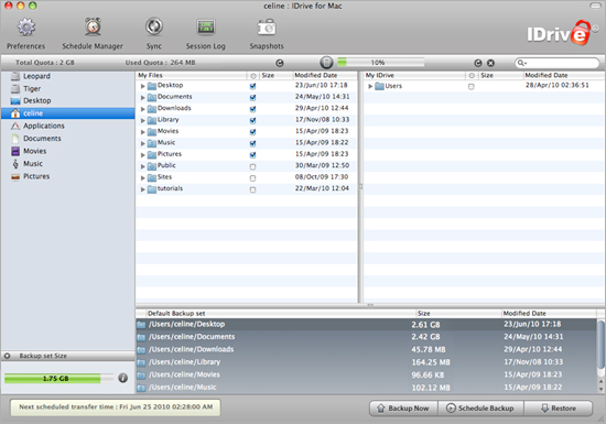 IDrive for Mac