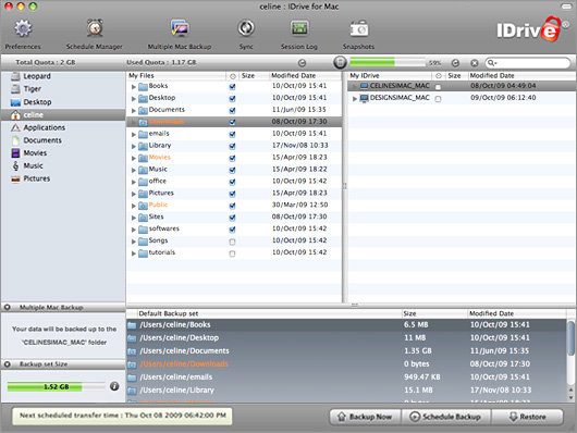 IDrive for Mac