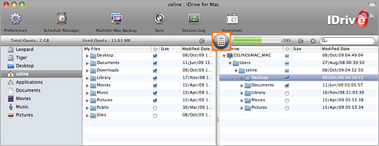 IDrive for Mac
