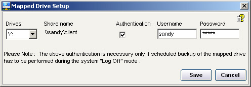 remote backup drive