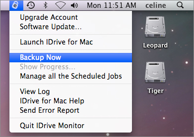 IDrive for Mac