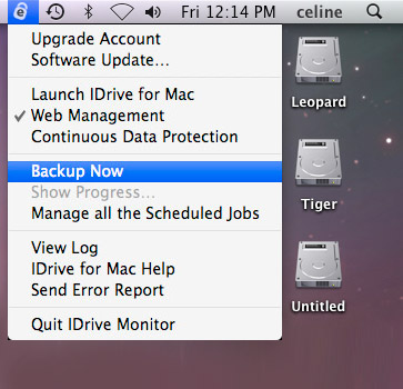 IDrive for Mac
