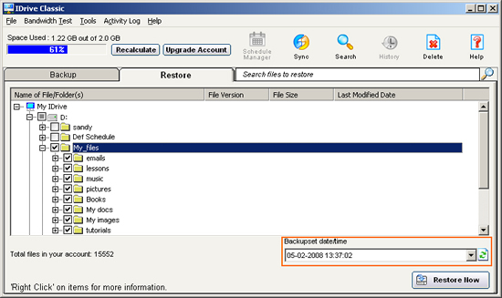 remote backup drive