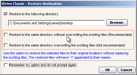 remote backup drive