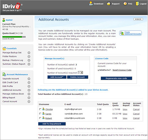 IDrive
