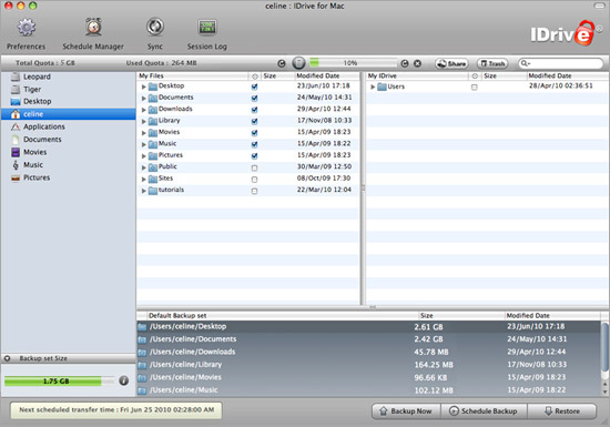 IDrive for Mac