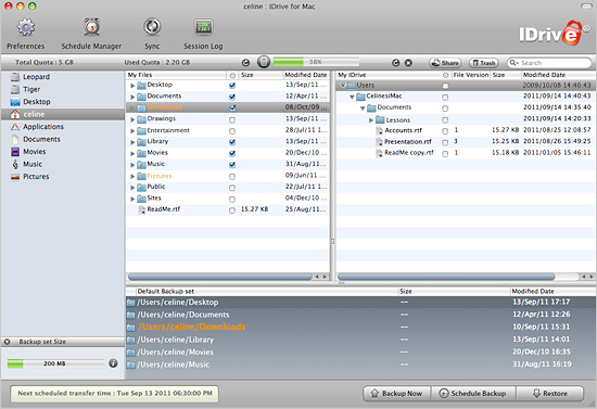 IDrive for Mac