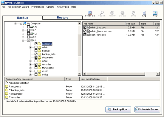 remote backup drive