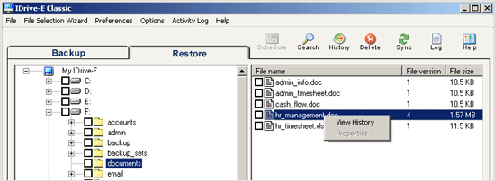 remote backup drive