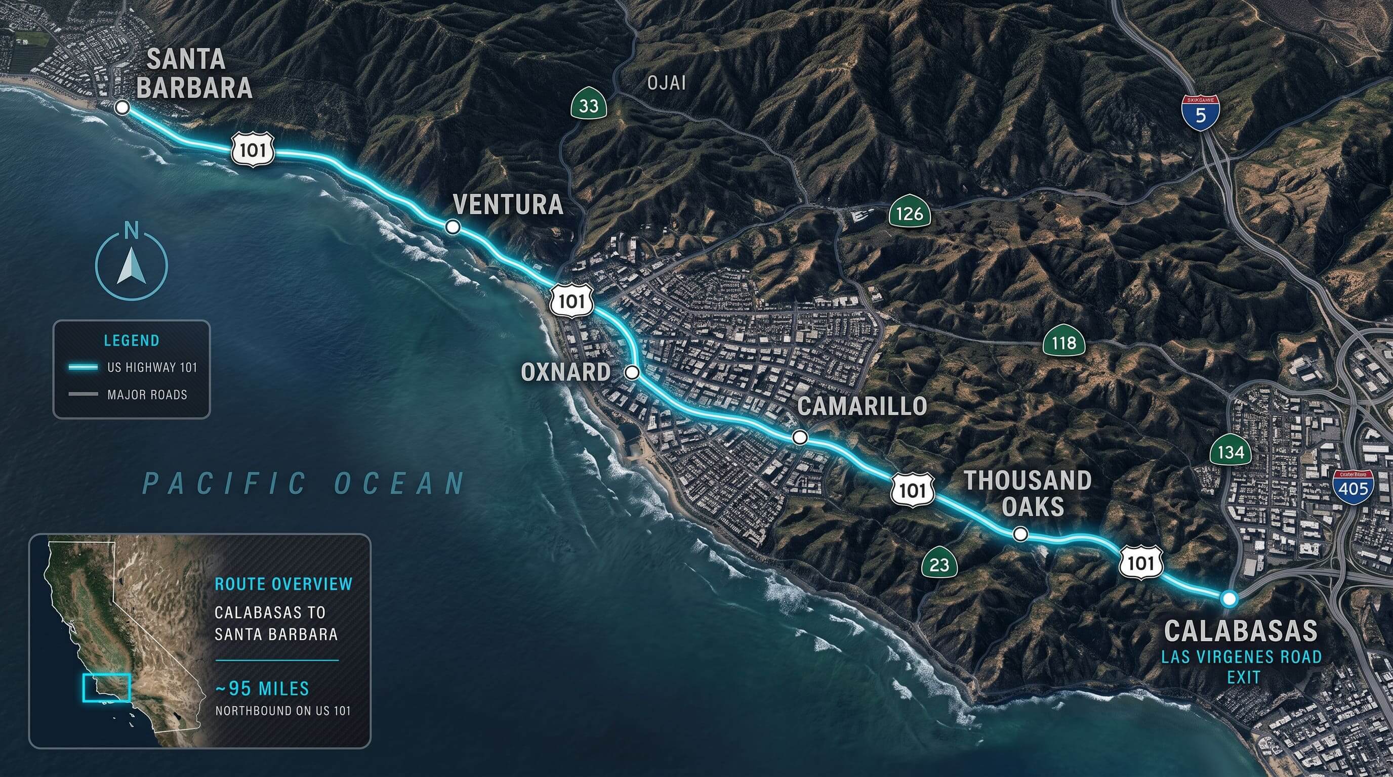 Open freeway