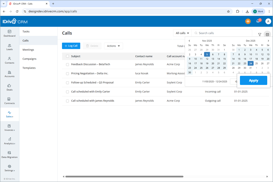 IDive crm