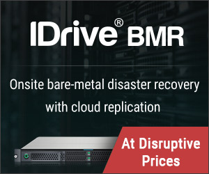 Onsite Bare-Metal Recovery with Cloud Replication