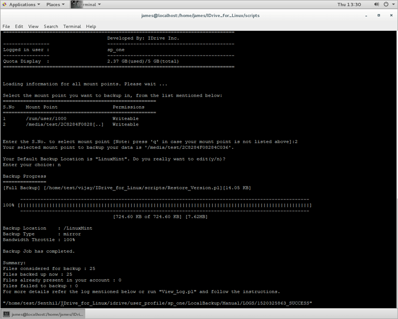 Linux Screenshot