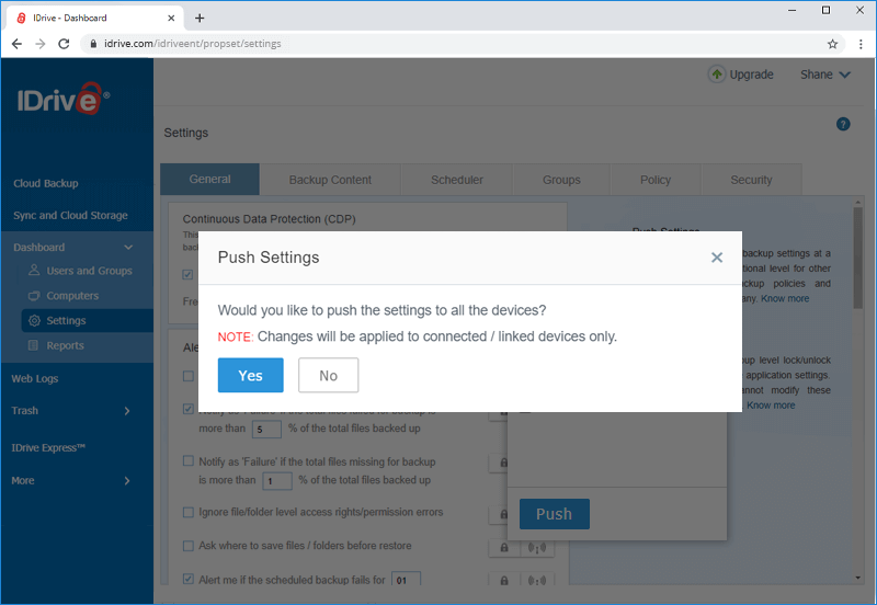 Answers For Frequently Asked Questions On Dashboard Idrive