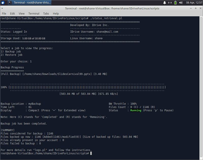 restoreScript