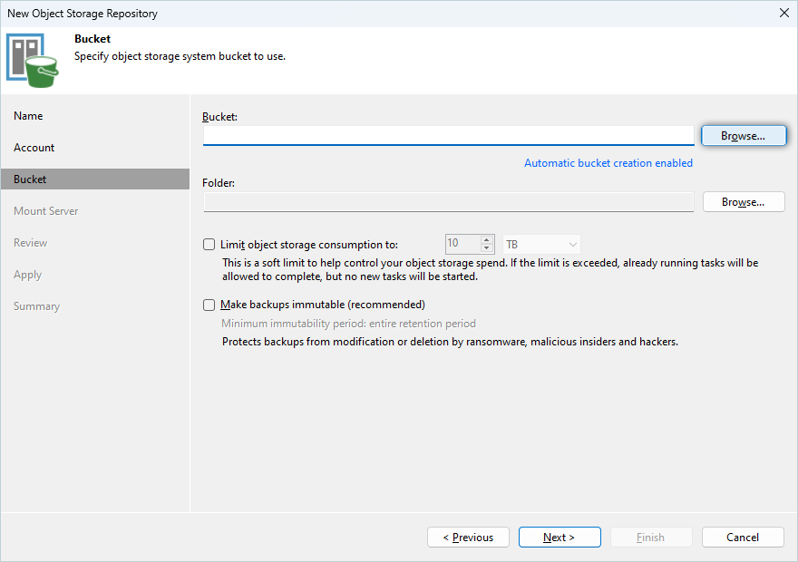 IDrive e2 with Veeam 13