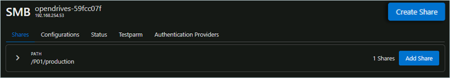 IDrive e2 with open drives atlas